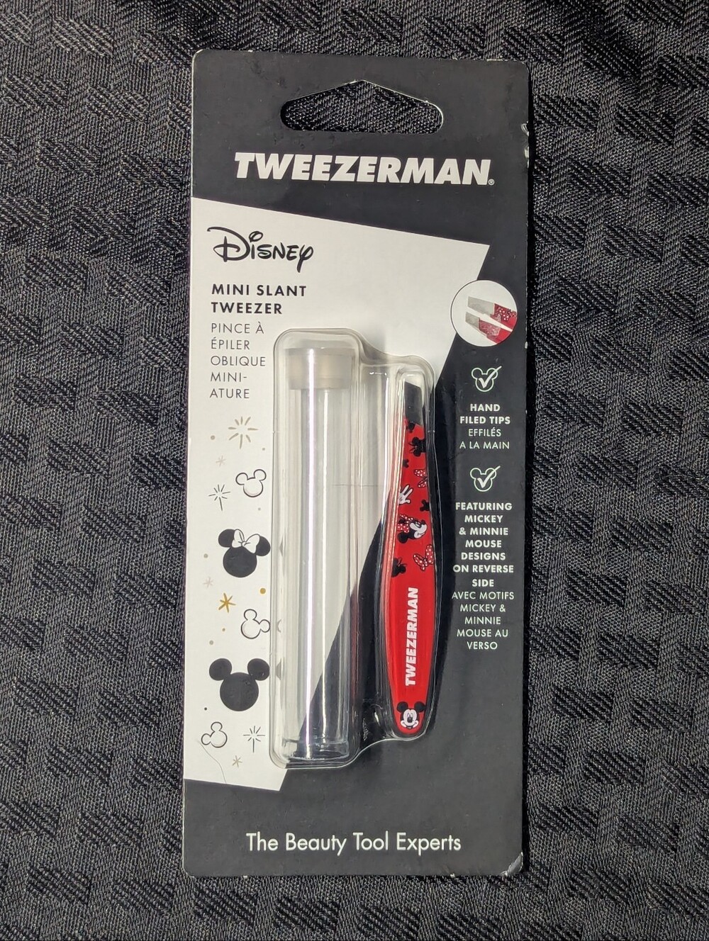 Red Mickey & Mini Disney Mini Slant Tweezermans.